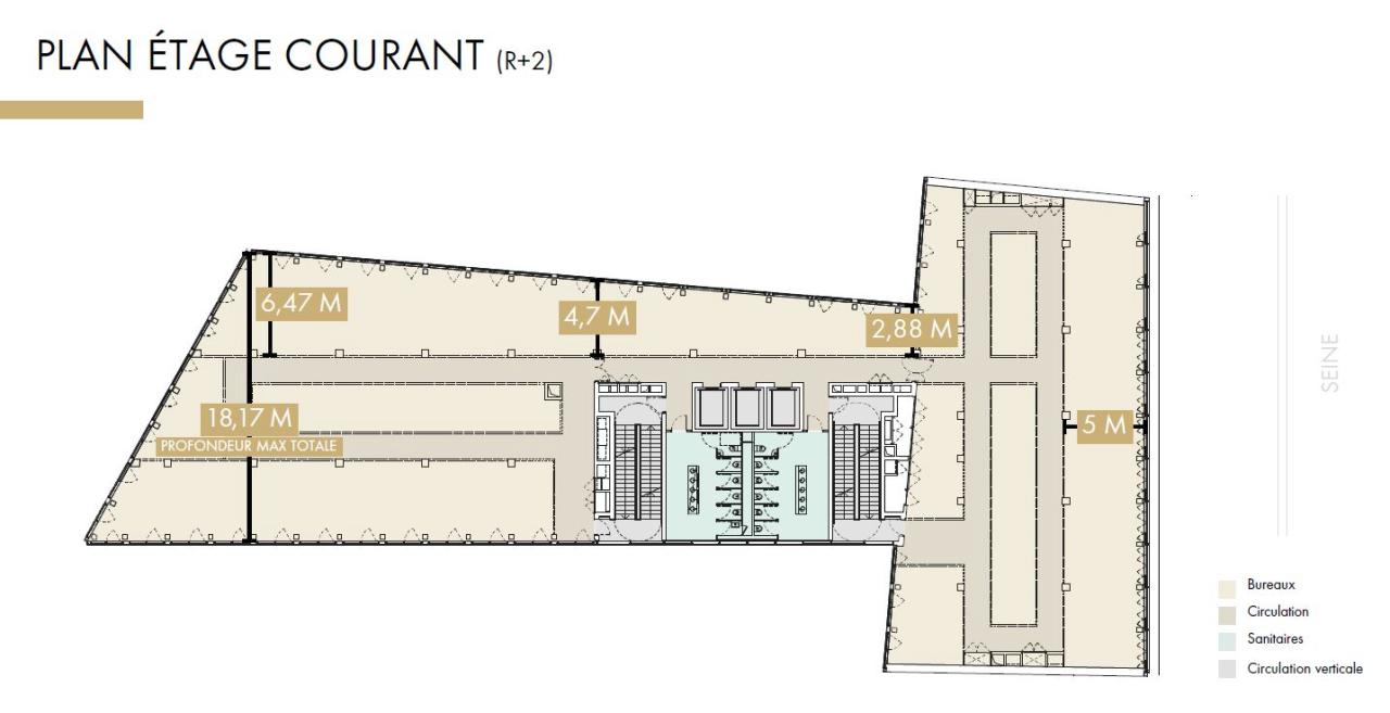 Bureau Puteaux 9682m² Location bureau Puteaux Hauts-de-Seine OLBUR2308164 16